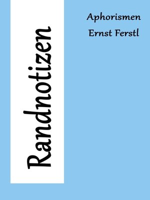 cover image of Randnotizen